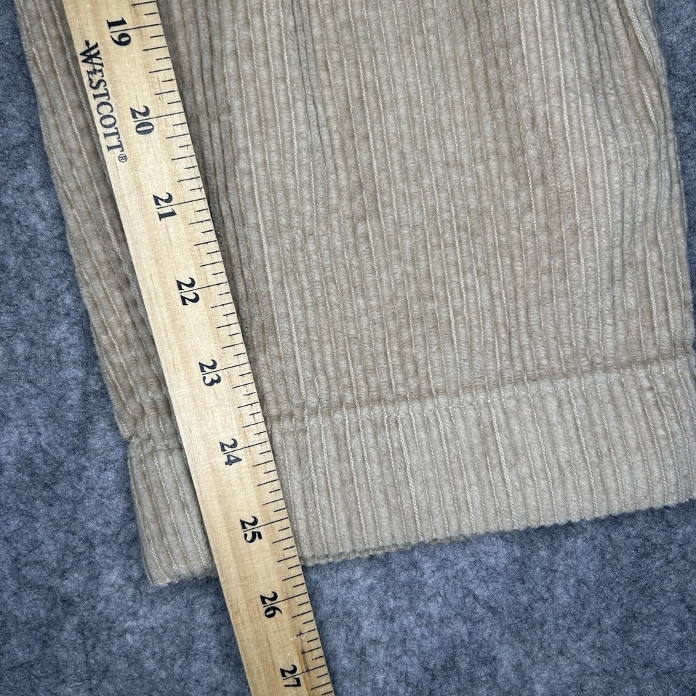 Patagonia Women's 28x26 Khaki Corduroy Pants Loose Tapered Fit - Picture 6 of 13